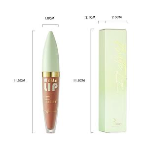 Rouge à lèvres liquide minéral végétalien OEM, 12 couleurs, hydratant, waterproof, longue tenue, fini mat velours, non-collant, vente en gros, en vrac, marque privée - Product Image 5