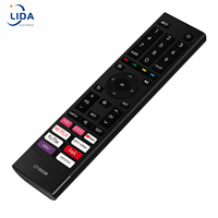 Télécommande de remplacement CT-95038 pour TV, code fixe, anti-choc, applications Wi-Fi gratuites, Sports/Music/Netflix/Prime-Video/YouTube