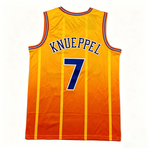<span class=keywords><strong>LaMelo</strong></span> <span class=keywords><strong>Ball</strong></span> 2026 pour hommes # 1 Liam McNeeley # <span class=keywords><strong>Maillot</strong></span> de basket rétro décontracté à 7 points cousus - Product Image 4