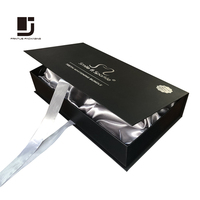 Marque de luxe personnalisée pour la boîte d'emballage de paquet de perruque de cheveux humains vierges avec logo boîte d'extension de cheveux d'emballage en papier cadeau