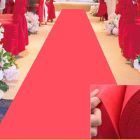 Dicker rutsch fester Teppich Hochzeitstag Feier Bühne Landebahn Eröffnung Roter Teppich Outdoor Indoor Ausstellung Teppiche