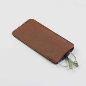 Pochette souple en feutre de polyester écologique pour lunettes et téléphones portables - Product Image 4