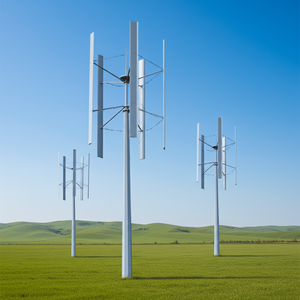 Generadores Eólicos Verticales de 10KW con Aspas Tipo H para Uso Doméstico - Product Image 4