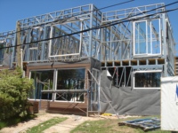 Villa de luxe moderne préfabriquée, construction rapide, ossature métallique légère, 3, 4 ou 5 chambres, fournie directement par l'usine