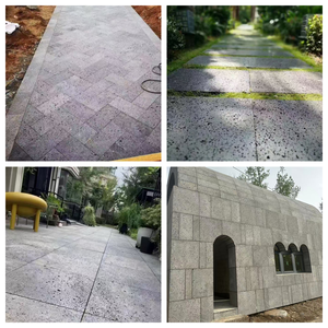 Ladrillos de Roca Volcánica Natural, Losas de Revestimiento para Caminos Peatonales Exteriores, Áreas Escénicas, Pavimentación de Carreteras, Pulidos/Desgastados - Product Image 6