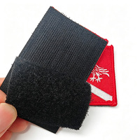 Patchs brodés personnalisés en tissu sergé écologique de forme rectangulaire pour la décoration de vêtements, chapeaux et bagages