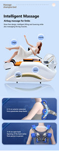 Cama de masaje inteligente para la cabeza con spa relajante, bomba de agua con calefacción y circulación para lavacabezas, ideal para uso en salones de belleza. - Product Image 3