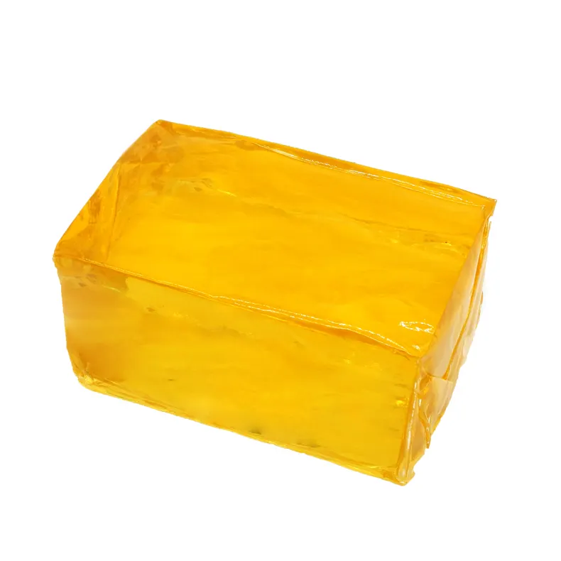 PSAサマータイプ黄色がかったカラーブロック形状エクスプレスバッグ/バブルバッグ用ホットメルト接着剤