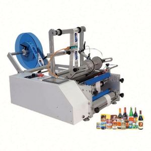 Factory Discount Semi-automatic Manual <b>Label</b> <b>Printing</b> <b>Machine</b> Glass Plastic PET Bottle and Jar Labeling - Product Image 2