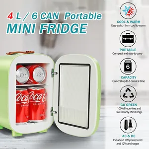 5l горячая Распродажа дизайн мини-холодильник портативный dc12v/ac220v косметический мини-холодильник