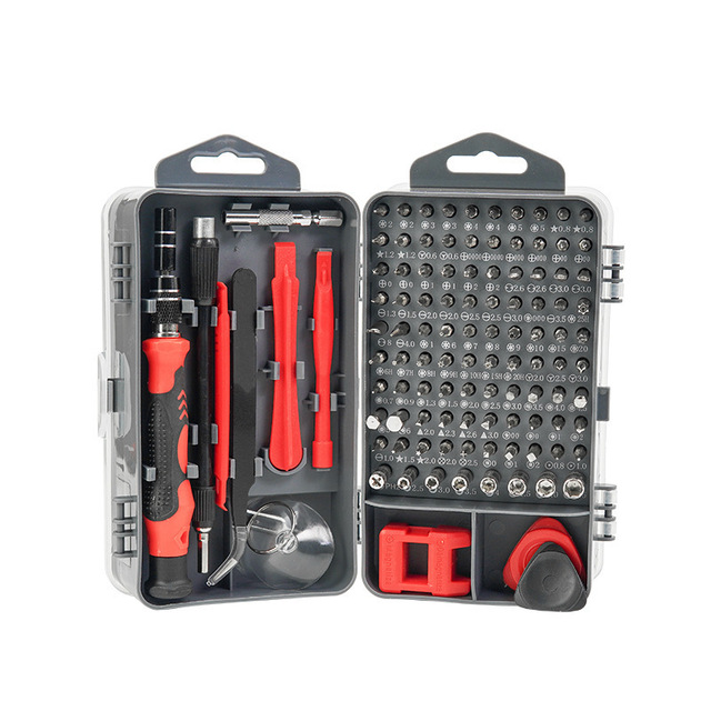 Fast Delivery Tool Kit for Laptop Repair 115 in 1 Precision Screwdriver Set with 98 Bit