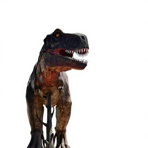 Modèle de dinosaure animatronique réaliste en métal et fibre de verre pour parcs à thème, centres commerciaux et parcs d'aventure - Product Image 1