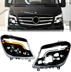 Nouveaux phares à LED AURON 12V 6000K 36W 6000 lm pour Sprinter 2014-2018, feux de jour, kit de modernisation - Product Image 1