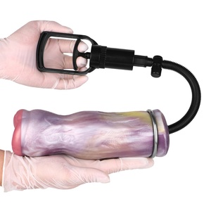 YOCY Penis Pump Male <b>Masturbator</b> Silicone Penis Stroker Oral Sex Pocket Vagina Fantasy Mouth Sex Toys for Men Masturbation - Product Image 2