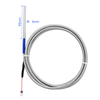 Sensor de Temperatura de Platino PT100 Seleccionable para Laboratorio Industrial, Transmisor RTD para Mediciones de Temperatura