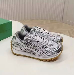 Baskets de mode unisexe 2025 – Nouvelle collection de créateur, haute qualité, lumineuses, à lacets, style bout souple, inspirées de Bottega Veneta - Product Image 2