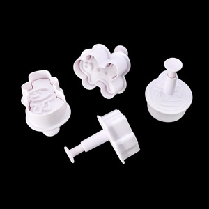 S019 Cấp Thực Phẩm Giáng Sinh Nướng Bánh Tùy Chỉnh Nhựa Báo Chí Cookie Máy Cắt Bộ DIY Home Handmade Đất Sét Trẻ Em <span class=keywords><strong>Paly</strong></span> Sử Dụng - Product Image 4