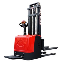 Chariot élévateur à palettes semi-électrique et entièrement électrique portable, autoportant, nouveau modèle, capacité 1000kg, 1500kg, 2000kg, prix économique