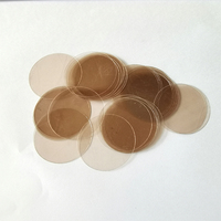 Plaques de mica transparentes personnalisées pour jauge, feuilles de verre mica transparentes, fabrication de plaques de mica transparentes