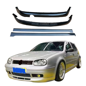 Pour <span class=keywords><strong>Volkswagen</strong></span> <span class=keywords><strong>Golf</strong></span> <span class=keywords><strong>4</strong></span> 2004-2008, lèvre avant, lèvre arrière, jupe latérale, matériau ABS, modification de pièces automobiles, kit de carrosserie automobile directement de l'usine - Product Image 1