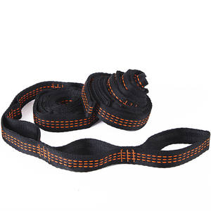 Sangles de hamac de balançoire d'<span class=keywords><strong>arbre</strong></span> résistantes 3M 16 boucles sangle réglable de polyester de tente de hamac de camping avec l'agrafe - Product Image 6