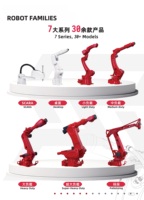 Brazo Robótico de Soldadura Automática con Motor y Caja de Cambios para Piezas de Automoción y Electrodomésticos, Robot Industrial Articulado de 6 Ejes