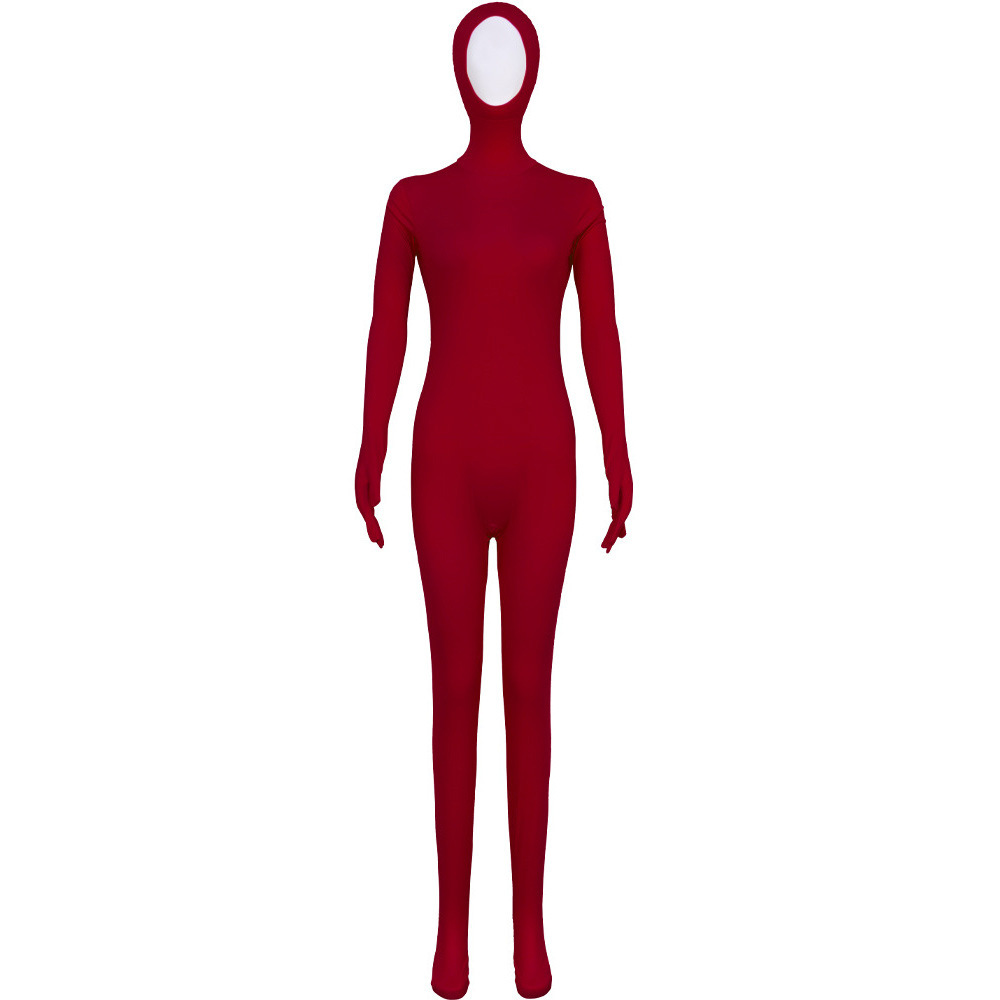 Burgundy - Unisex style with hands, feet, and face shown