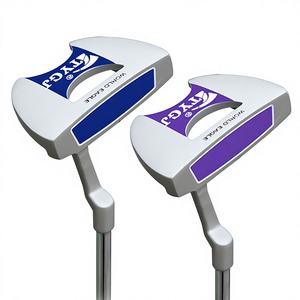 Putter de golf en alliage de zinc, tête en forme de U, manche en acier inoxydable, poignée en caoutchouc, logo <span class=keywords><strong>Cougar</strong></span>, unisexe, semi-circulaire, pour la compétition - Product Image 1