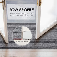 Outdoor Runner Rug Indoor Non-Slip Area Rugs Custom Size Polyester Machine Washable TPEBacking Carpet Runners Hallway Kitchen