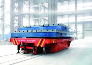 산업용 PERFTE 스틸 전기 플랫 카 맞춤형 사양 전송 트롤리 - Product Image 5