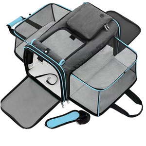 Портативная легкая дышащая сумка-переноска для кошек и маленьких собак для путешествий и использования на открытом воздухе - Product Image 1