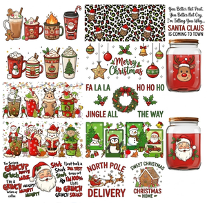 Más de 90000 Estilos de Adhesivos Decorativos para Vasos de 16 oz, Diseño de Terror de Halloween en 3D con Protección UV para Serigrafía - Product Image 1