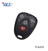 Télécommande sans fil RF 433 MHz à code roulant 4 boutons, portée 100 m, pour portail électrique, usage universel, marché chilien