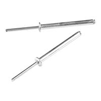 Rivets à percussion longs en acier inoxydable zingué M2.4-M6, certifiés ISO15977, pour la décoration de meubles