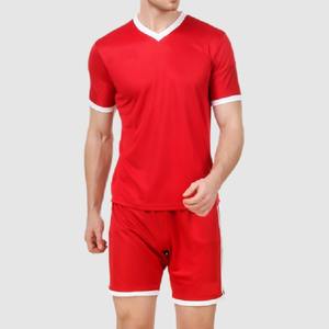 2024 conjuntos de camisetas de fútbol de secado rápido personalizados para hombres, uniforme de fútbol de poliéster de alta calidad, Impresión de nombre personalizado bajo - Product Image 4