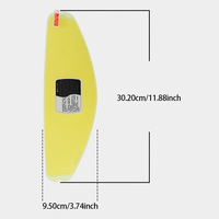 Film anti-buée personnalisable pour visière de casque intégral N60.5, lentille transparente, inserts de visière à clipser, autocollant étanche, accessoires moto durables