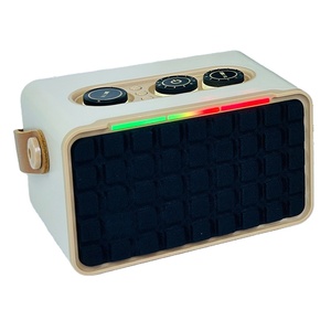 2024 nueva venta directa de fábrica Karaoke 1200 mAhAltavoces al aire libre RGB Altavoces portátiles para fiestas BT/USB/<span class=keywords><strong>FM</strong></span>/AUX/TWS/LED - Product Image 1