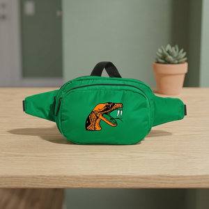 Infinitive Apparel FAMU Florida A&M University Anti-Theft Cordura Fanny Pack <b>Hook</b> Loop Closure Belt Pattern Customizable - Product Image 3