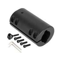 Kit de base de protection fixe pour tige pliable noir-rouge pour trottinette électrique Max G30 - Accessoires de trottinette électrique modifiés