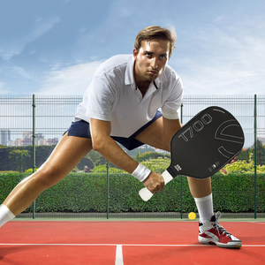 Vente en gros DKS DKS-PKB04 T700 Poignée de coussin ergonomique PP Noyau en nid d'abeille Pickleball Paddle 40x20cm 220G - Product Image 4