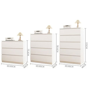 Wholesale Nordic Style Dresser Modern <b>6</b>/8 <b>Drawer</b> Chest Home Storage Cabinet - Product Image 6