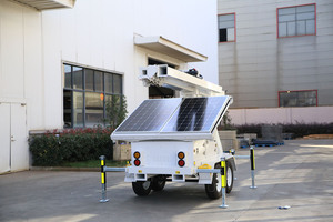 18m High Mast Mobile <b>Solar</b> <b>Powered</b> <b>Generator</b> Trailer - Product Image 5