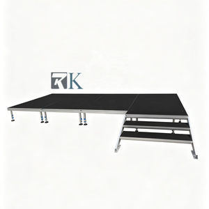 Adjustable Stage Outdoor Mobile Stage Fast Setup Aluminum Truss Design Wedding Event Portable Show Concert - Product Image 1