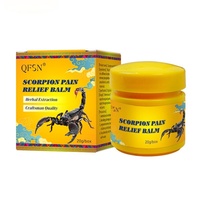 Baume Chauffant Scorpion pour Soins de Santé : Crème Apaisante Contre la Fatigue Musculaire, les Douleurs, les Rhumatismes, les Maux de Dos, les Contusions et les Crampes – À Base d'Herbes Naturelles