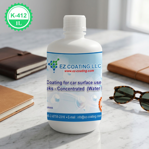 Revêtement céramique EZ COATING LLC K-412 1L pour surfaces automobiles, concentré, à base d'eau, fabriqué à Taïwan - Product Image 2