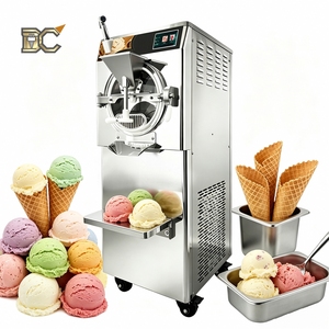 Machine à glace artisanale italienne professionnelle de 14 L avec réservoir, équipement de congélation par lots pour gelato, certifiée CE/ETL, Maquina De Helado Duro - Product Image 1