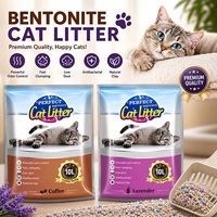 Sable sanitaire en gros pour chats, sable de bentonite de haute qualité pour litière pour chats