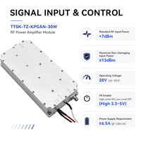 Module amplificateur de puissance RF GaN 30W 300-6300MHz, amplificateur de signal RF ultra large bande pour système de communication sans fil