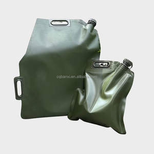 Bidon pliable en TPU Bancy, réservoir de carburant portable de <span class=keywords><strong>5</strong></span> <span class=keywords><strong>litres</strong></span>, valve, résistant aux perforations, soudage double couche, secours d'urgence - Product Image 1