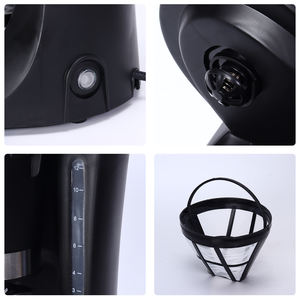 <span class=keywords><strong>Cafetera</strong></span> eléctrica de <span class=keywords><strong>goteo</strong></span> de 1200ml para el hogar, máquina de café con <span class=keywords><strong>filtro</strong></span> lavable <span class=keywords><strong>permanente</strong></span> - Product Image 3